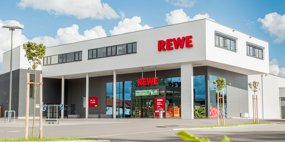 Anfahrt zur Podologie MM über dem Rewe